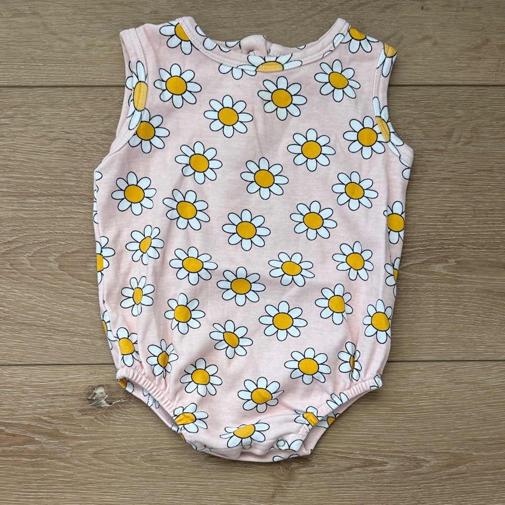 SIIX Collection Pink Daisy Pattern Baby Bubble